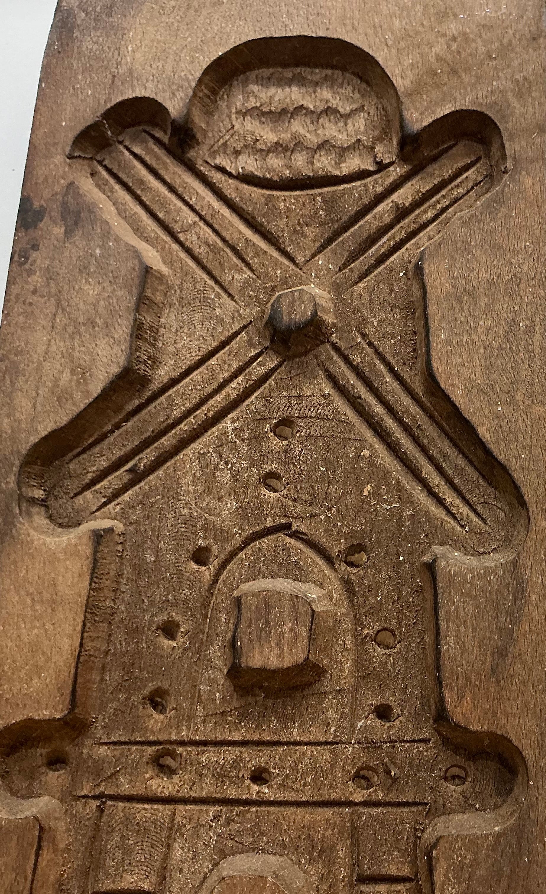 Hollandsk bageform mølle - Antik 2/2